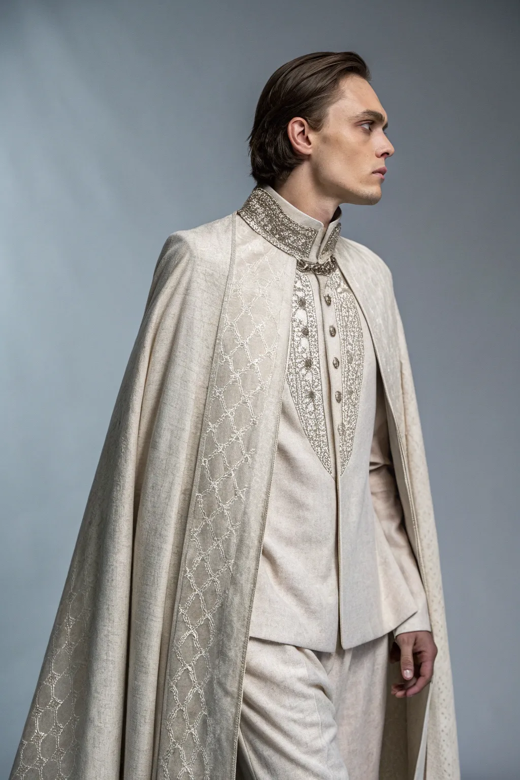 Reimagining Dracula: A modern twist on a classic monster. #ScandiBoho #HalloweenElegance