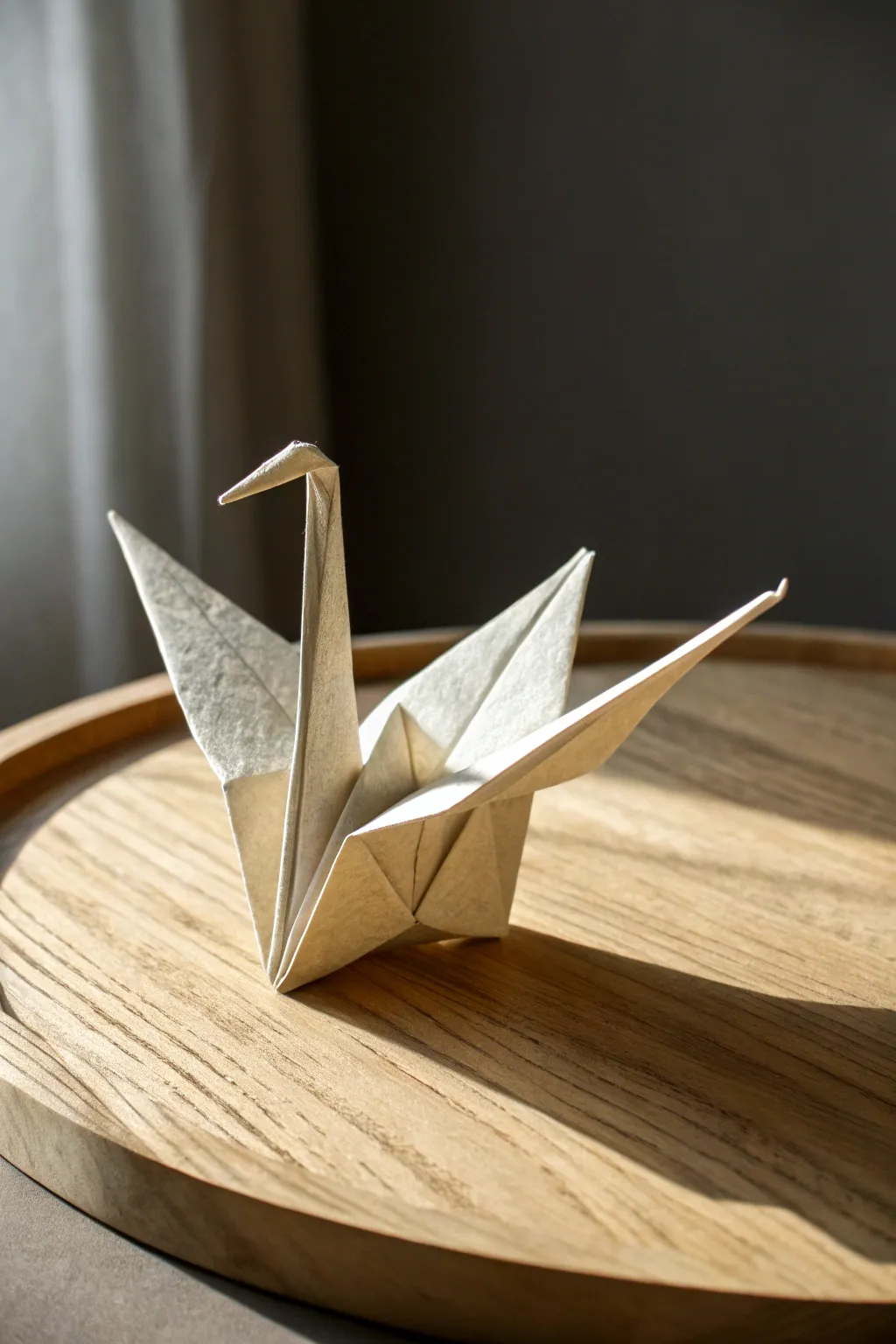 Embrace the art of simplicity with a handcrafted origami crane, perfect for adding a touch of elegance to any occasion.