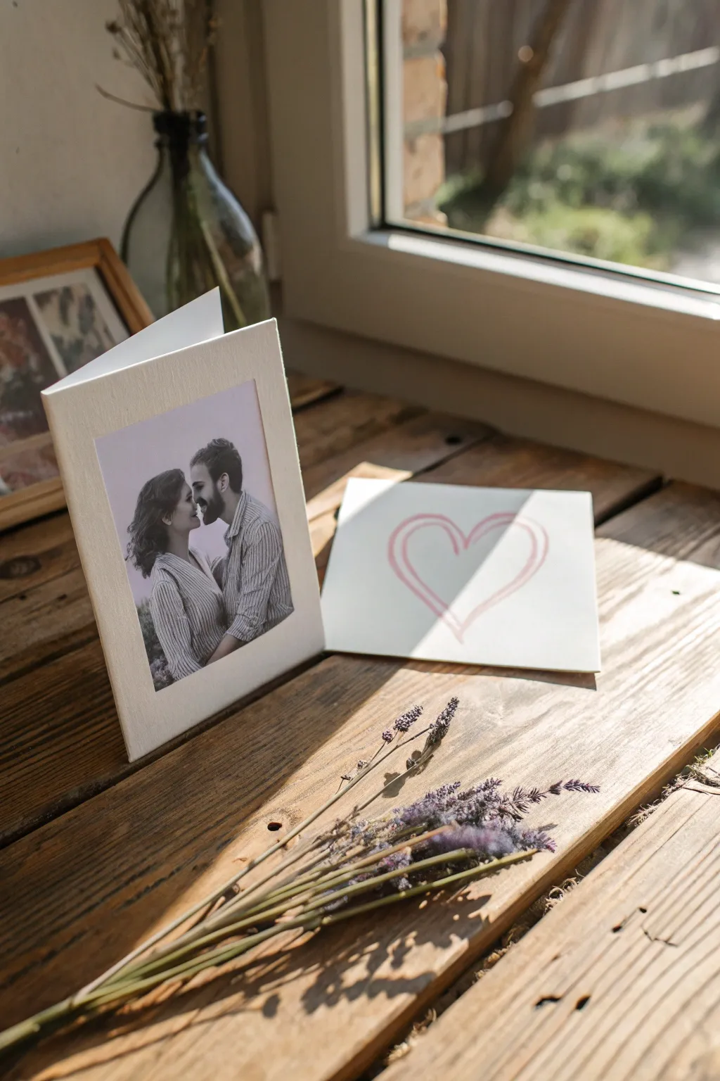 Capture your love story with a handcrafted photo card this Valentine's Day. 🌿💌