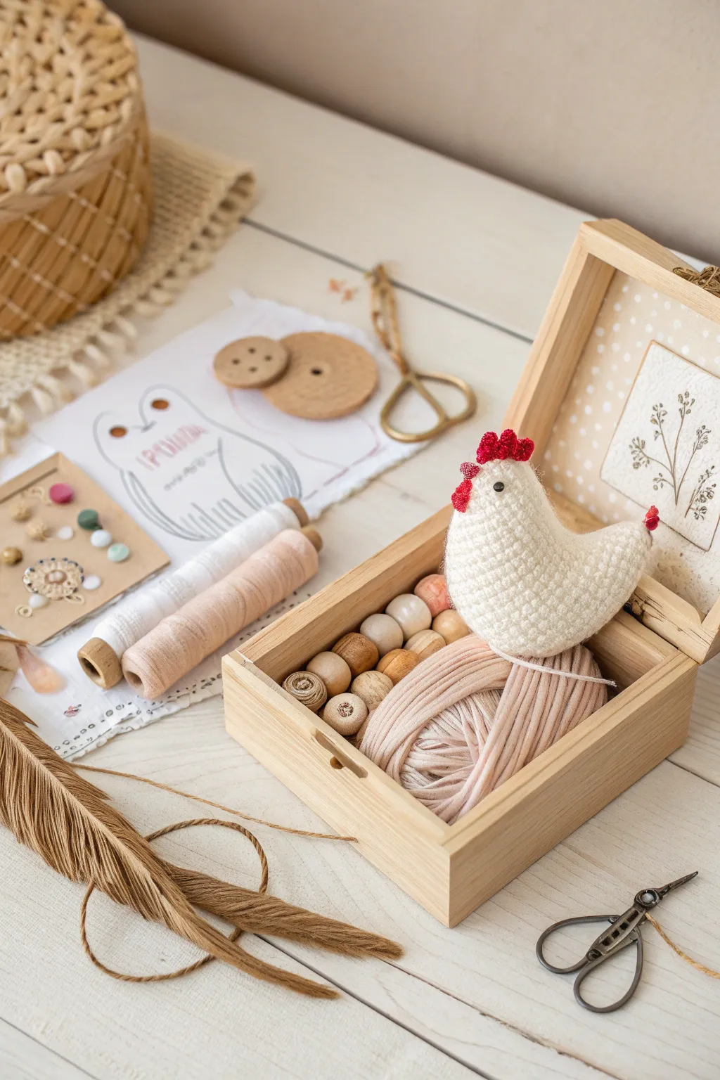 Unleash your creativity with our DIY Craft Kit – the perfect blend of simplicity and artistry for your next hen masterpiece.
