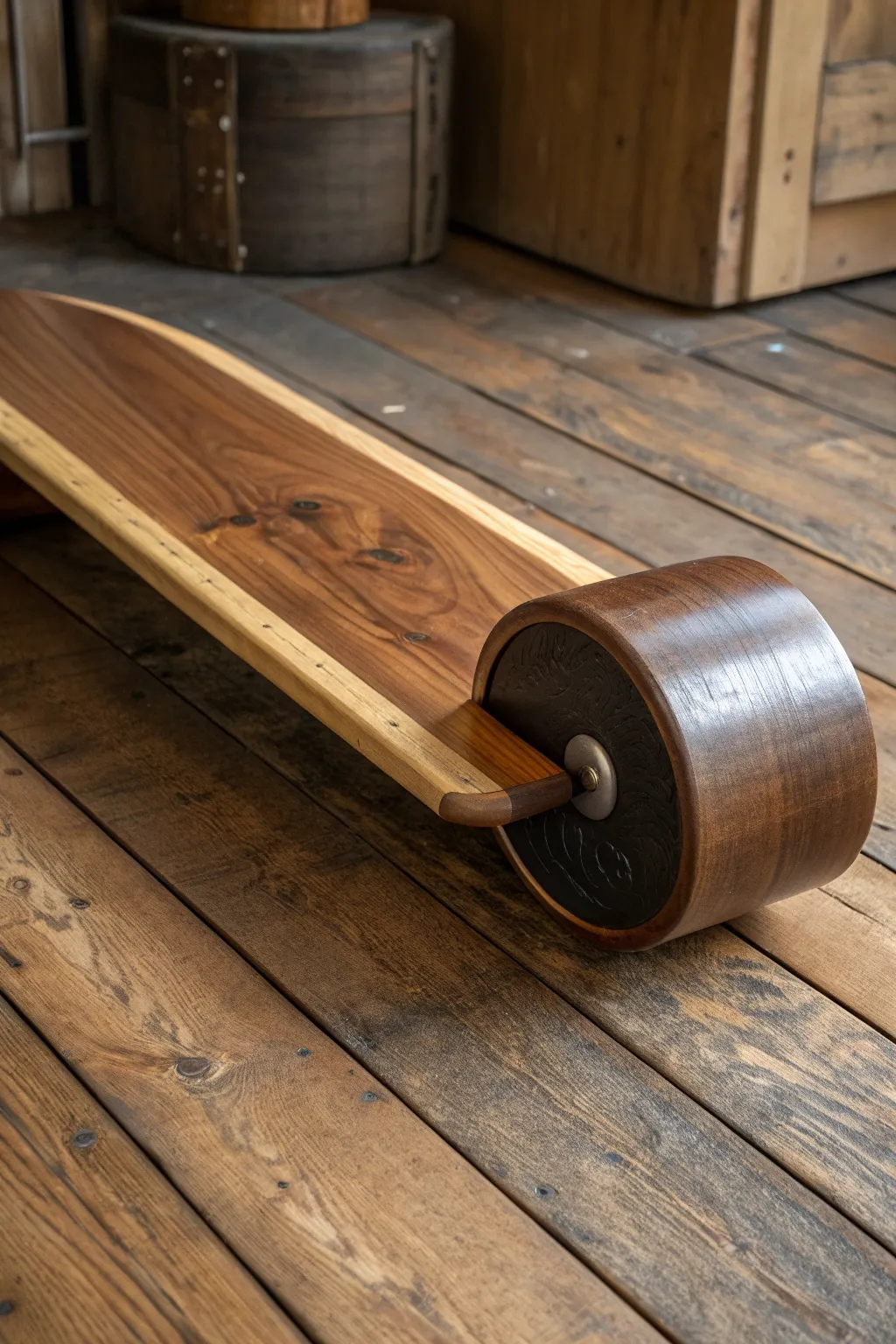 Master the art of balance with this handcrafted board—where craftsmanship meets core strength.