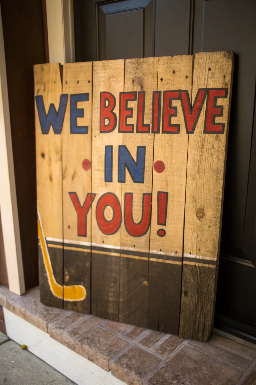 Boost team morale with a handcrafted touch: 'We believe in you!'