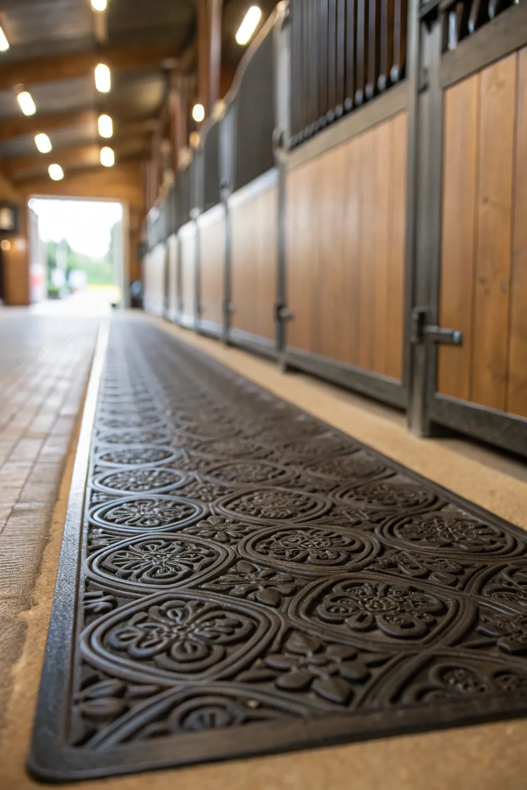 Elevate your horse's comfort with expertly crafted wash stall flooring.
