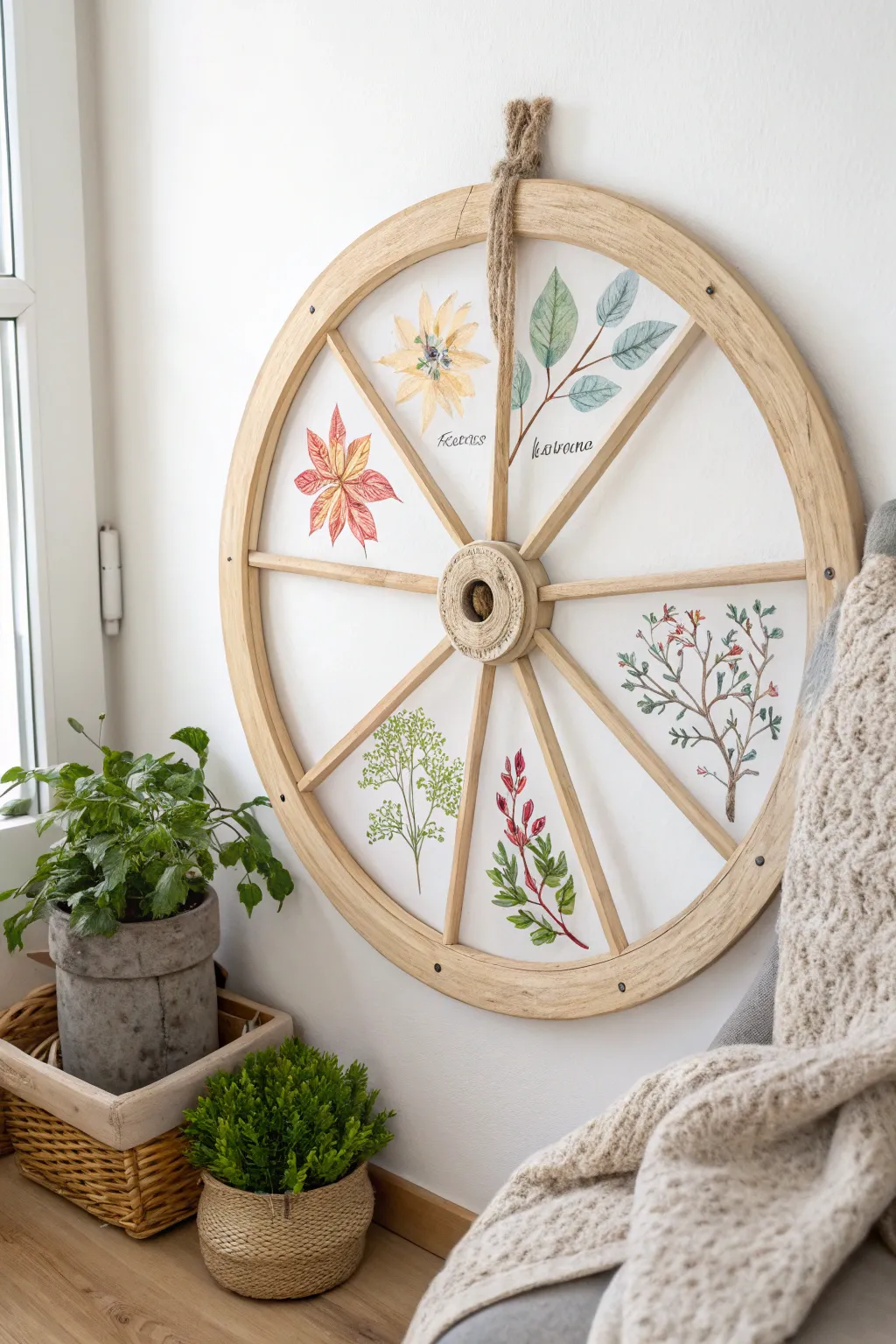Welcome each season with a touch of crafted elegance. 🌿 #SeasonalDecor #ScandiBoho