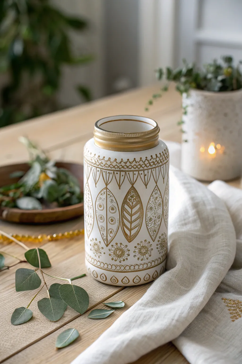 Transform ordinary jars into exquisite pieces of functional art, perfect for adding a touch of elegance and utility to any space.