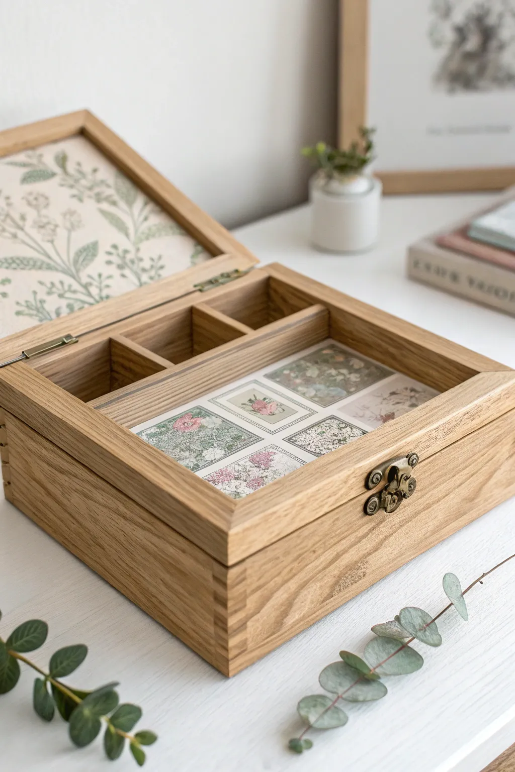 Transform your jewelry storage with a decoupage masterpiece – where vintage charm meets minimalist elegance.