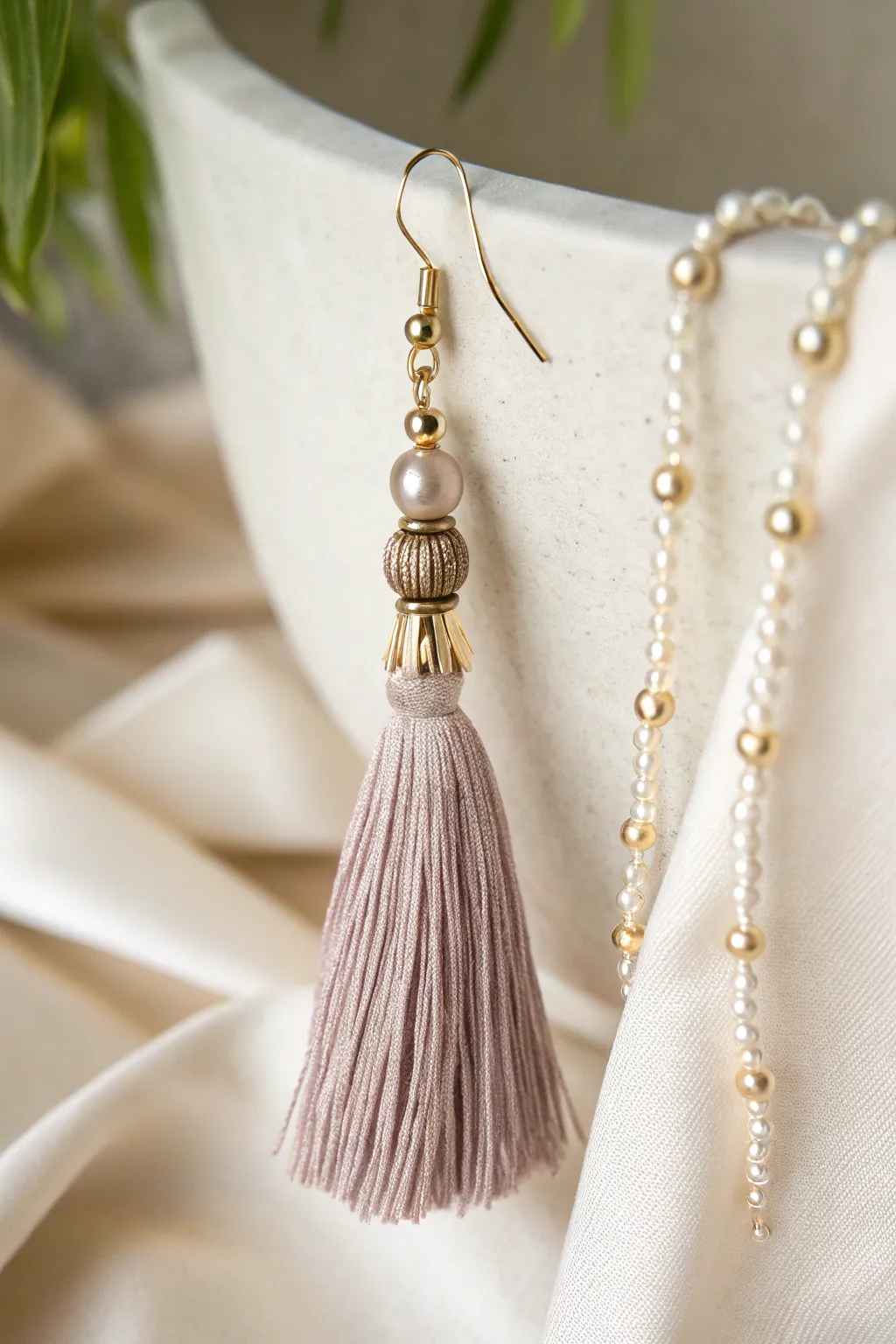 Elevate your style with sophistication and charm – discover the allure of tassel earrings.