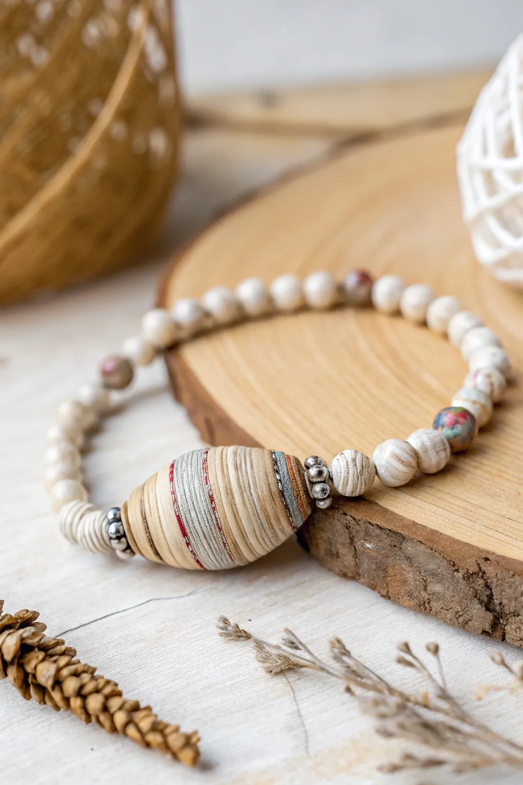 Transform your old magazines into stunning paper beads—where sustainability meets style.