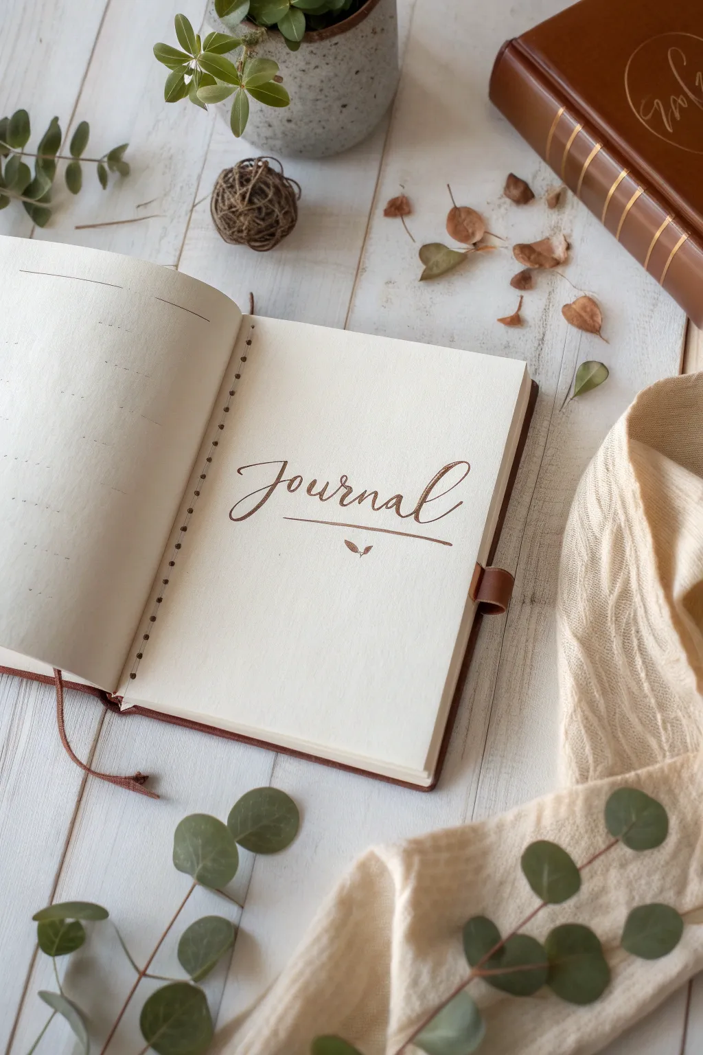 Find inspiration in every page with this beautifully crafted journal, perfect for capturing your daily mantras.