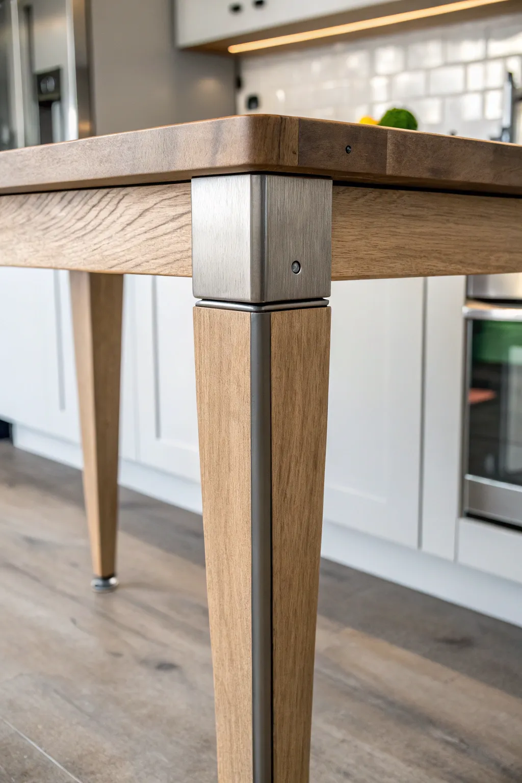 Elevate your kitchen space with a harmonious blend of wood and metal. Discover the beauty of mixing materials for a unique and stylish touch.