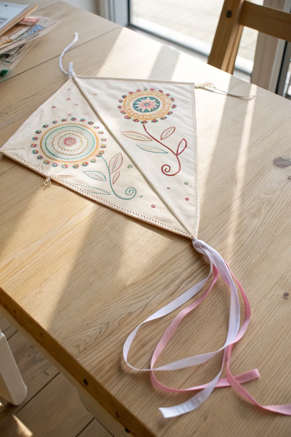 Encourage creativity with a touch of Scandinavian simplicity and boho charm: Make personalized kites with your little ones!