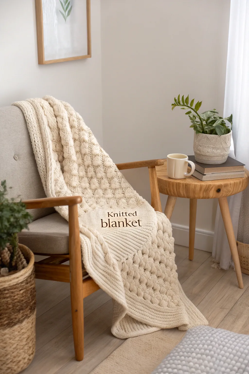Wrap yourself in warmth and personalization with a beautifully crafted name blanket.