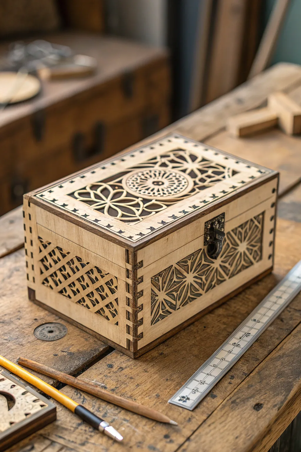 Master the art of laser-cutting with your own DIY box templates. Unleash your creativity and craftsmanship!