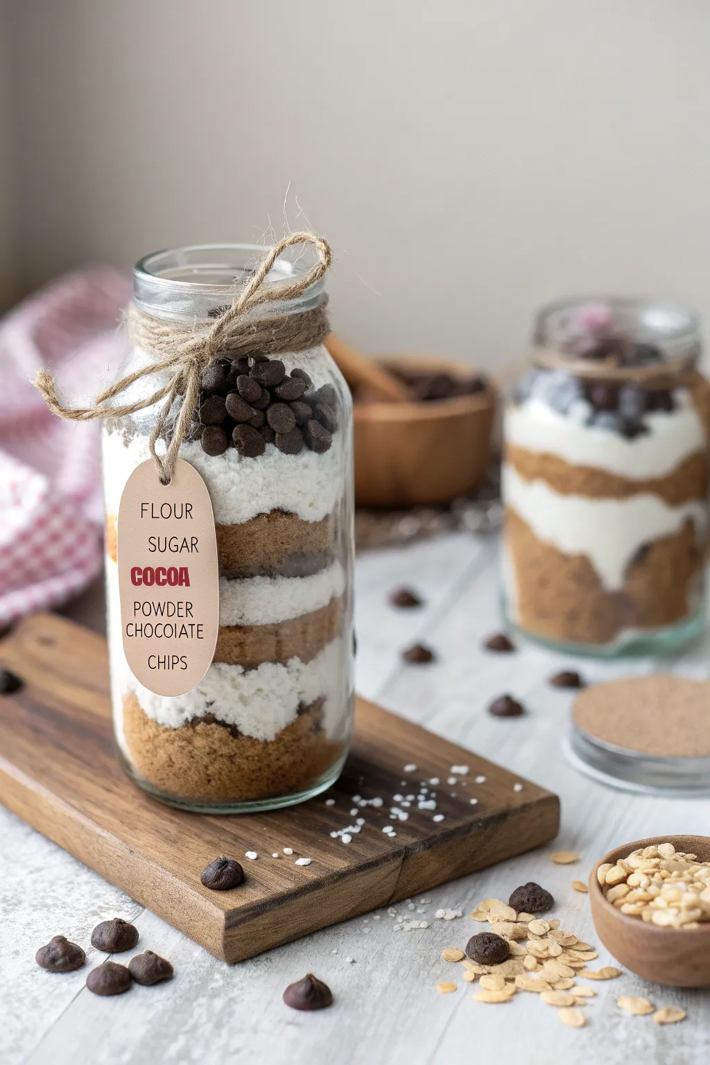 Crafted with love: A sweet treat jar perfect for a last-minute Valentine's gift.