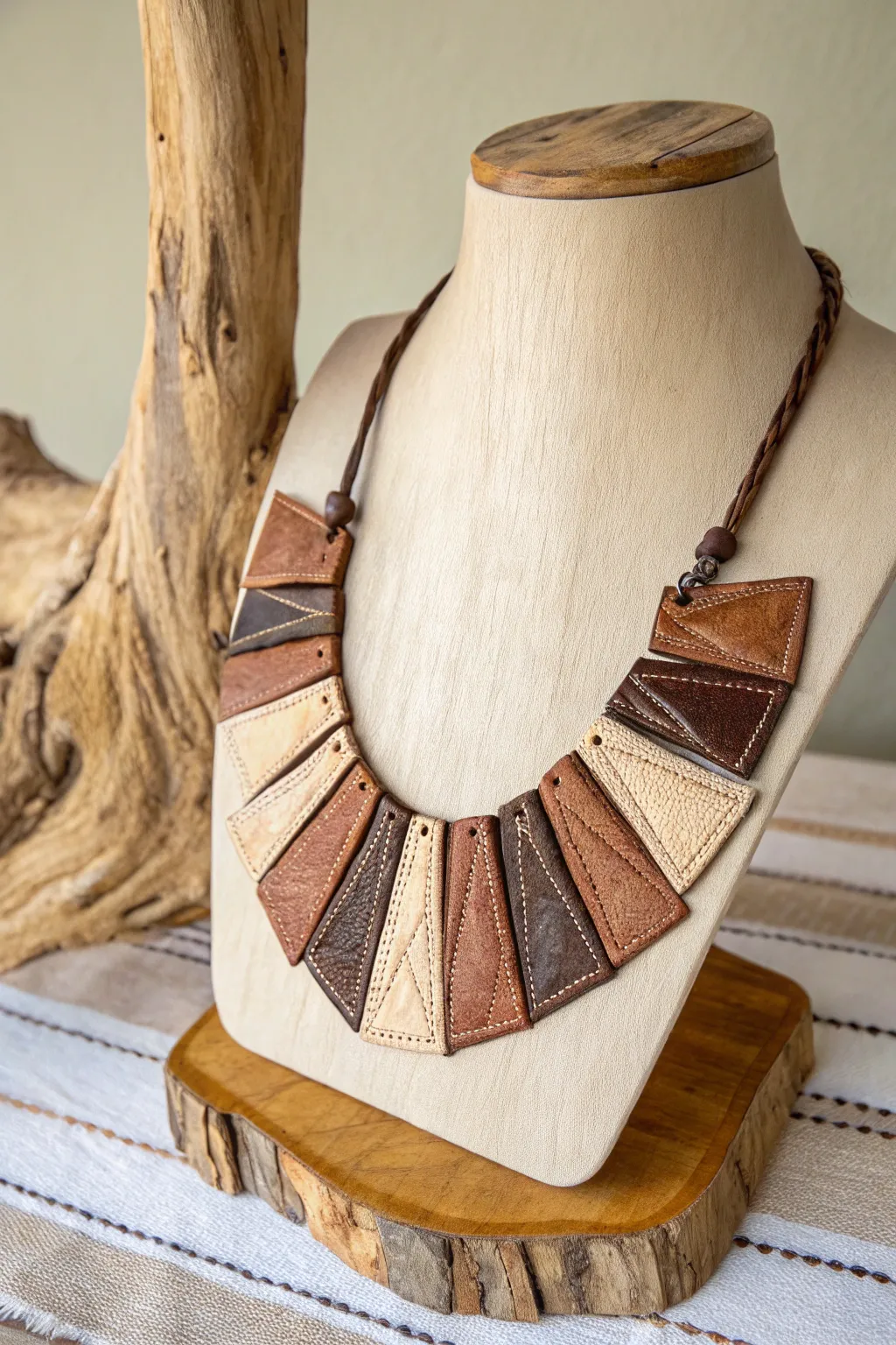 Elevate your style with bold leather statement necklaces that blend Scandinavian simplicity with bohemian artistry.