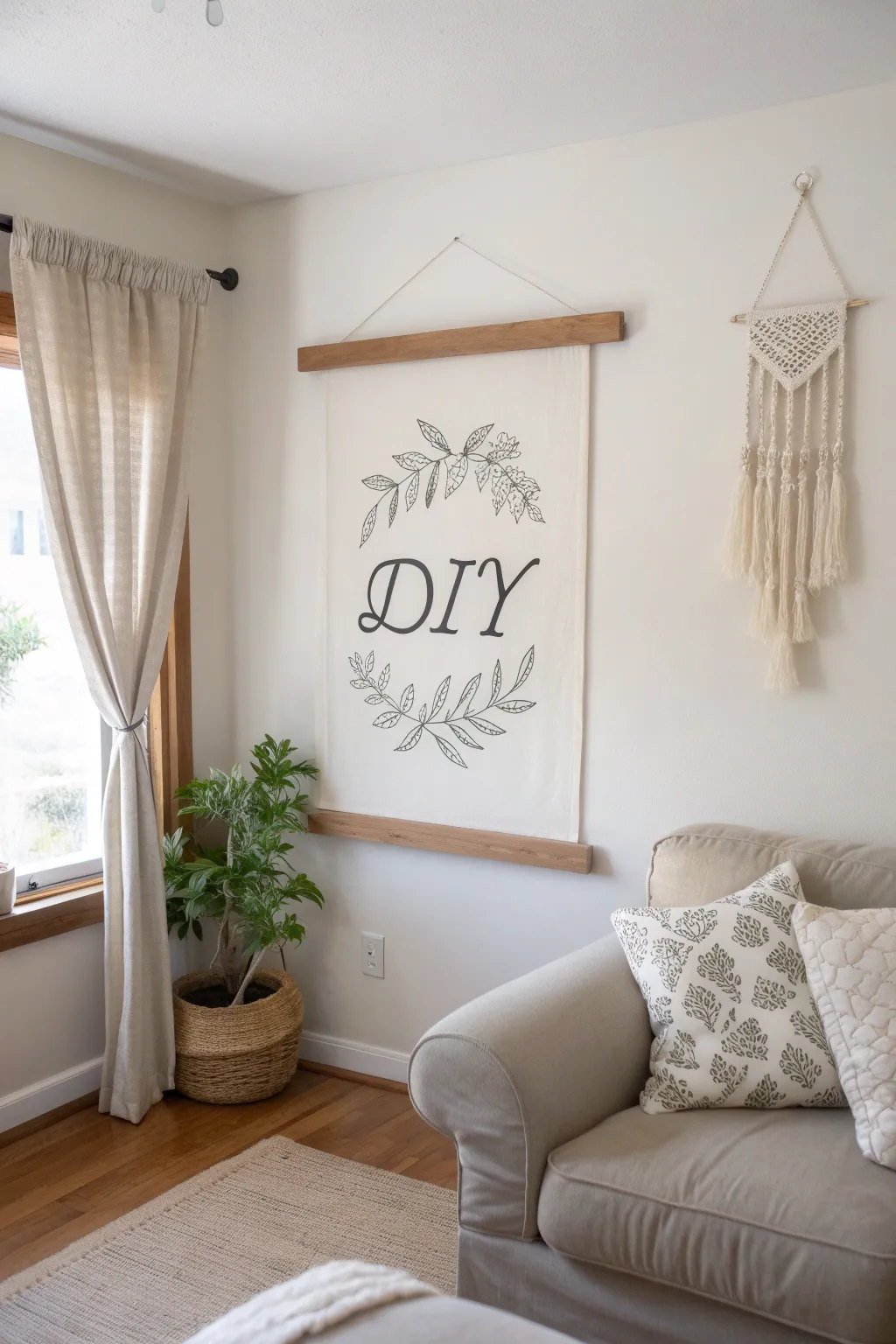 Add a touch of personality to your space with a beautifully crafted DIY quote canvas.