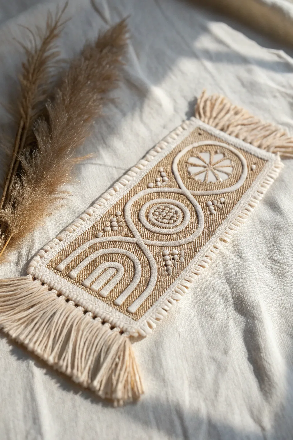 Elevate your style with handcrafted artistry: Discover the charm of weaved iron-on patches.