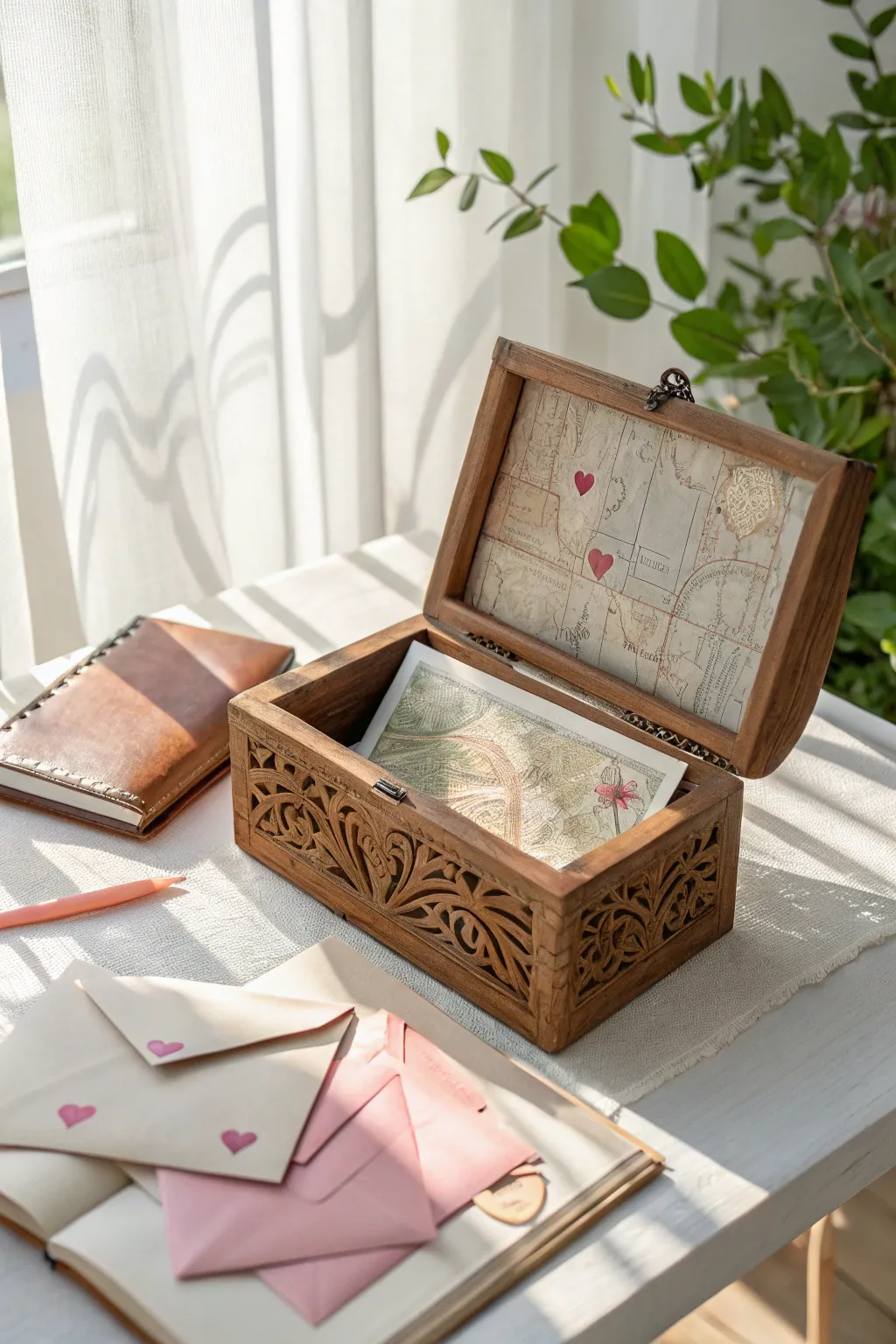 Curate meaningful connections with a Long-Distance Love Kit 🌍❤️ #ScandiBoho #LoveAcrossMiles