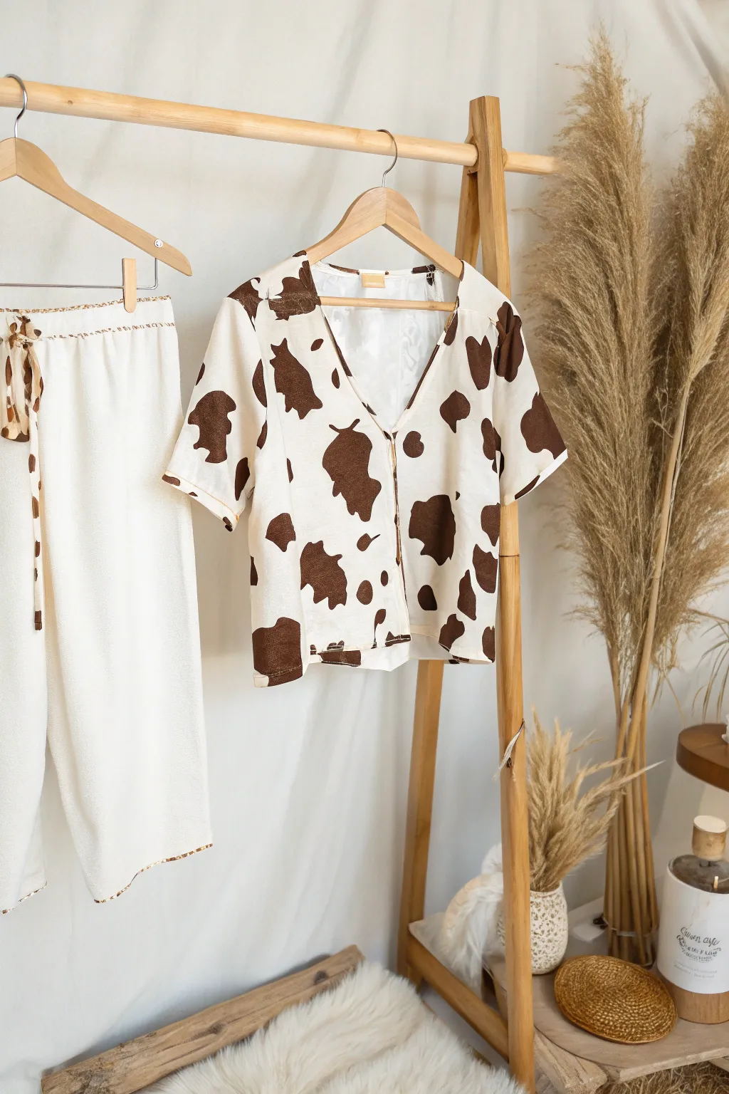 Effortlessly charming: Embrace the 'Holy Cow' look with a touch of minimalist magic.