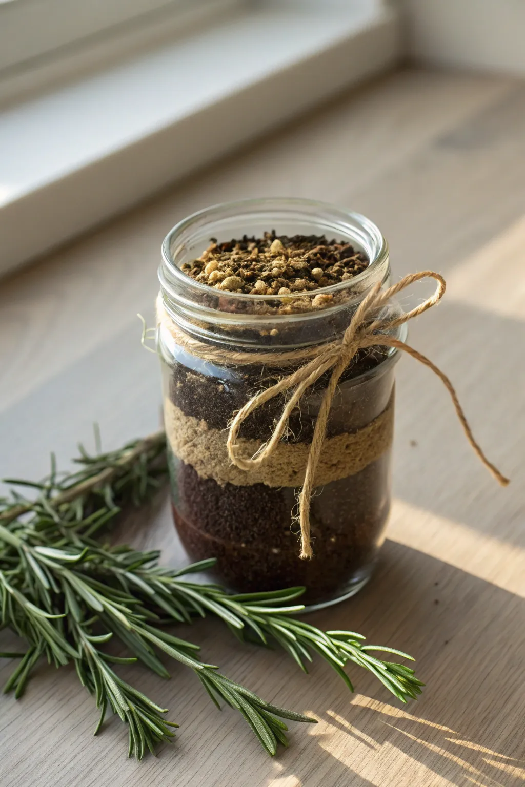 Nurture a new beginning with a charming herb garden starter in a mason jar—perfect for the aspiring gardener!