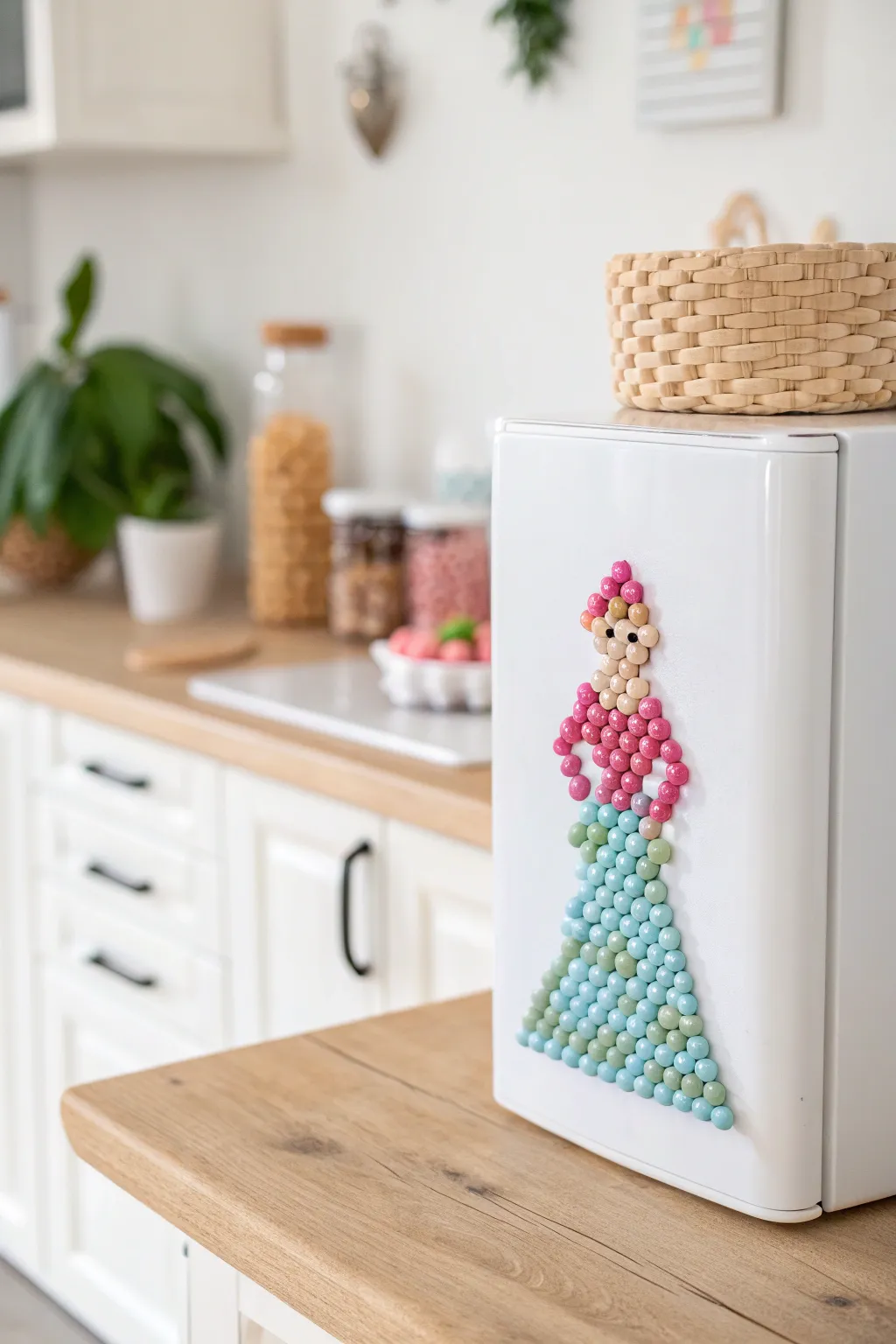 Add a touch of personality to your kitchen with handcrafted pop culture magnets!
