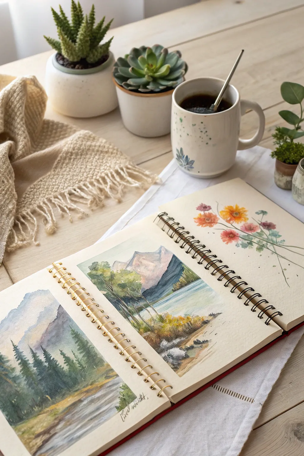 Discover the art of blending styles: from realism to abstract, let your sketchbook be a canvas of endless possibilities.