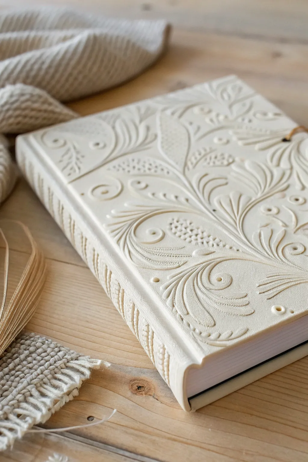 Elevate your bookshelf with the art of sculpted book covers. Discover the beauty in simplicity and craftsmanship.