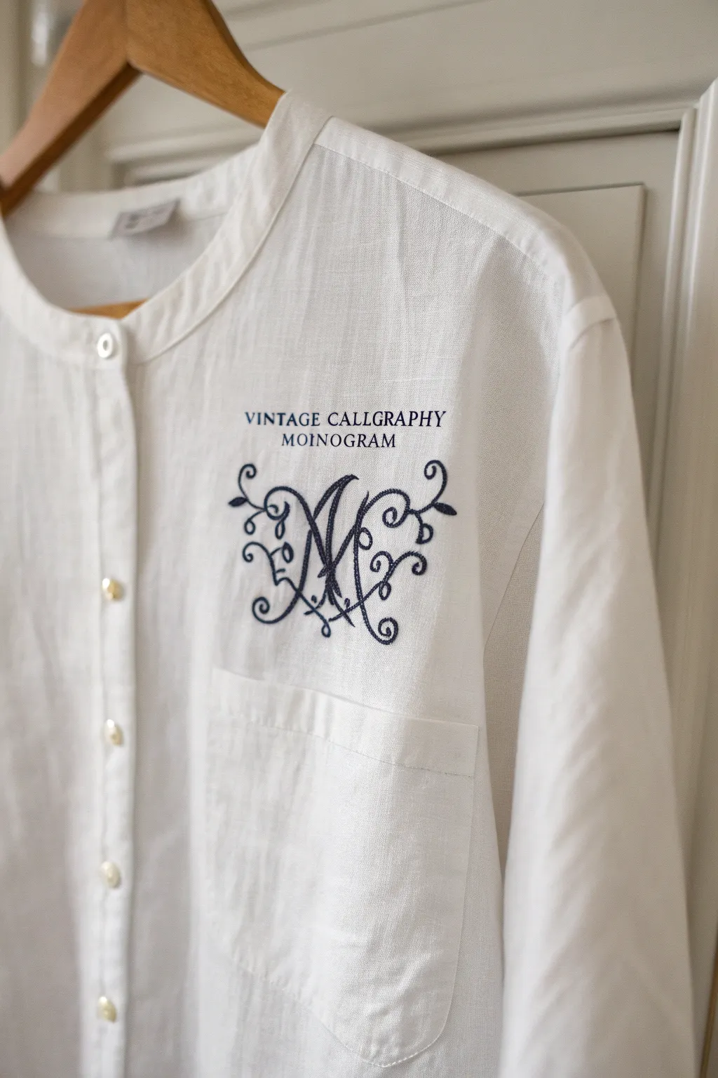 Elevate your style with timeless elegance: Discover the beauty of vintage calligraphy monograms.