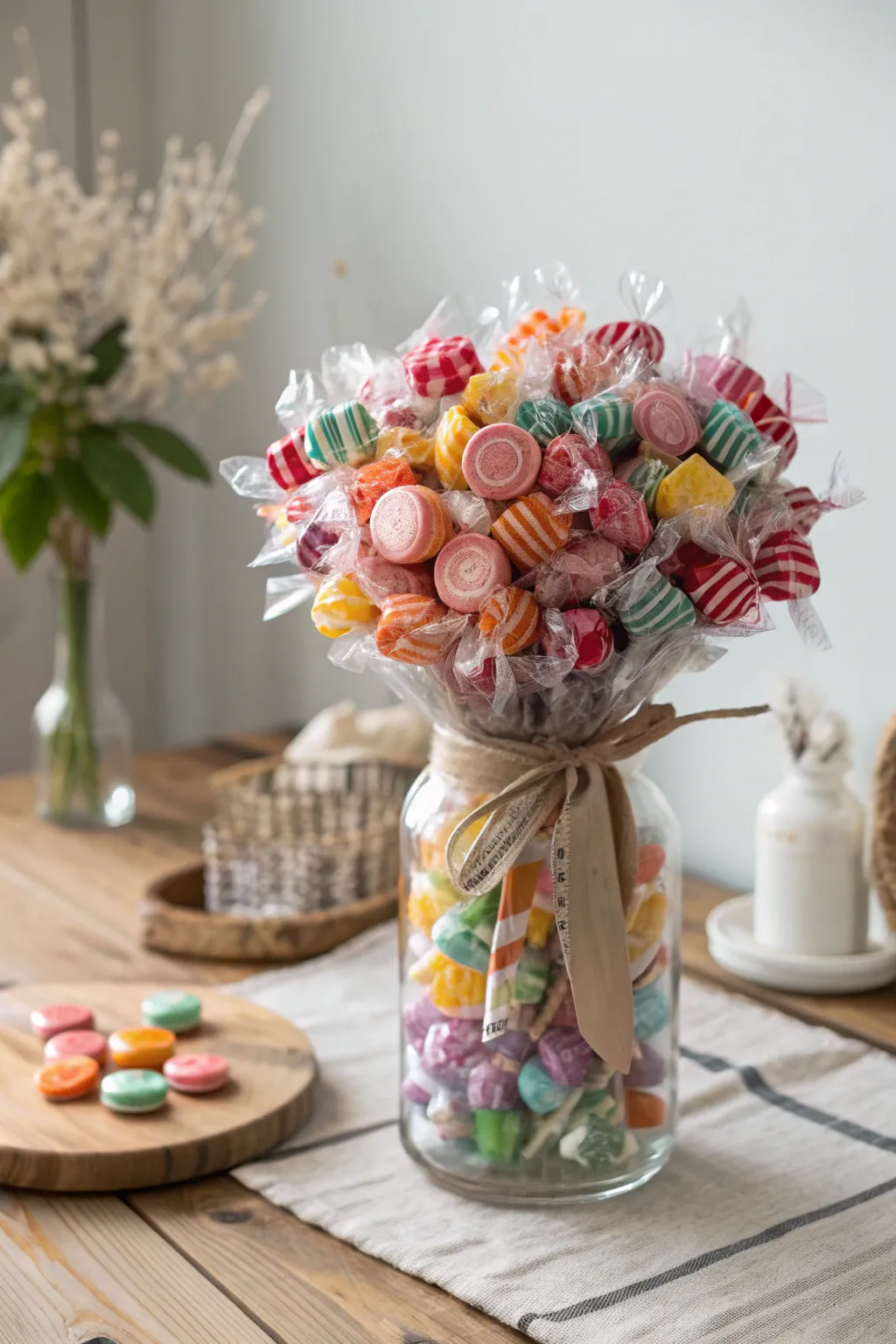 Bring back sweet memories with a retro candy bouquet this Mother's Day!