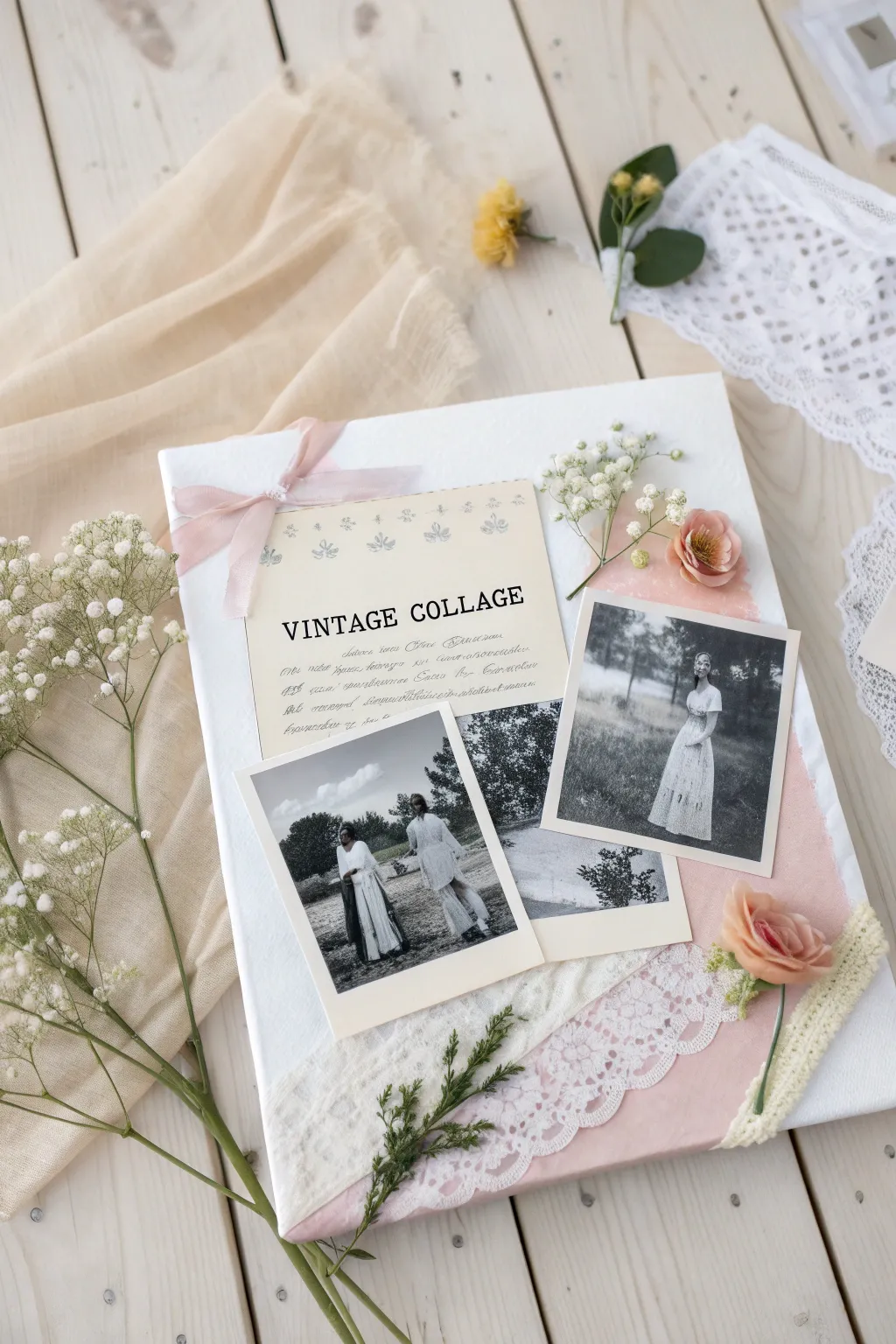 Create a timeless keepsake this Mother's Day with a vintage-inspired collage. 🎨✨ #NostalgicArt #MinimalistBoho