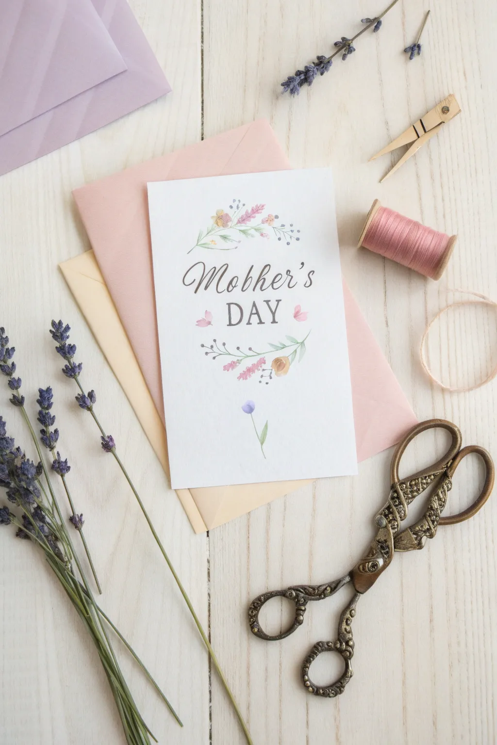 Create your own masterpiece: A touch of minimalism and boho elegance for Mother's Day.