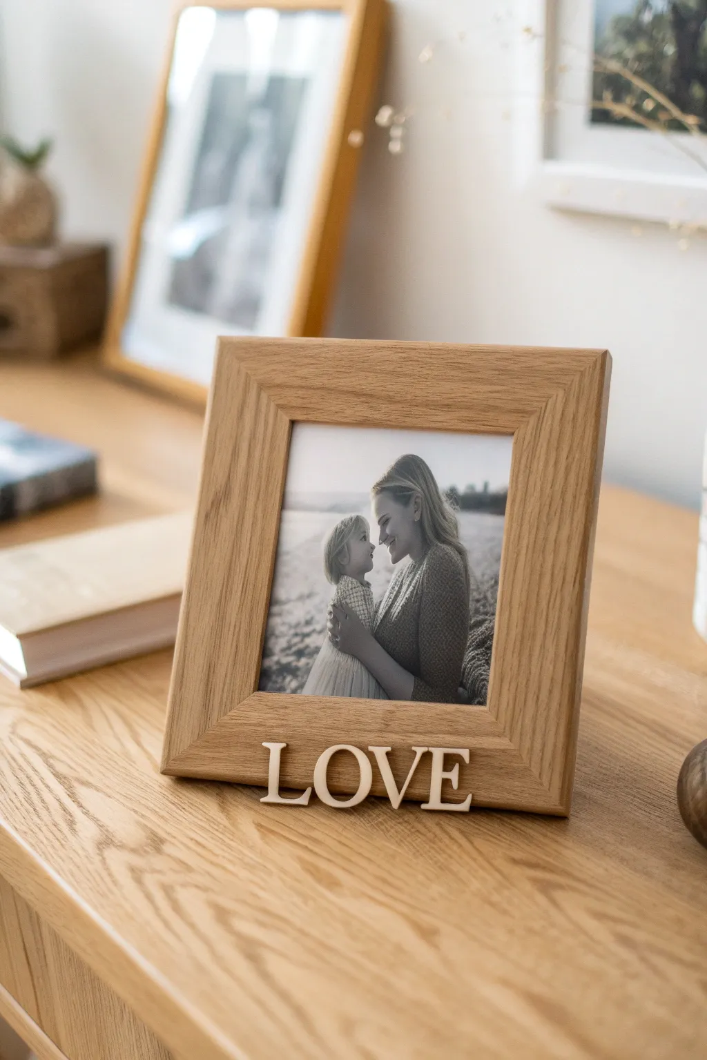 Celebrate Mother's Day with handcrafted elegance: a simple frame that speaks volumes of love.
