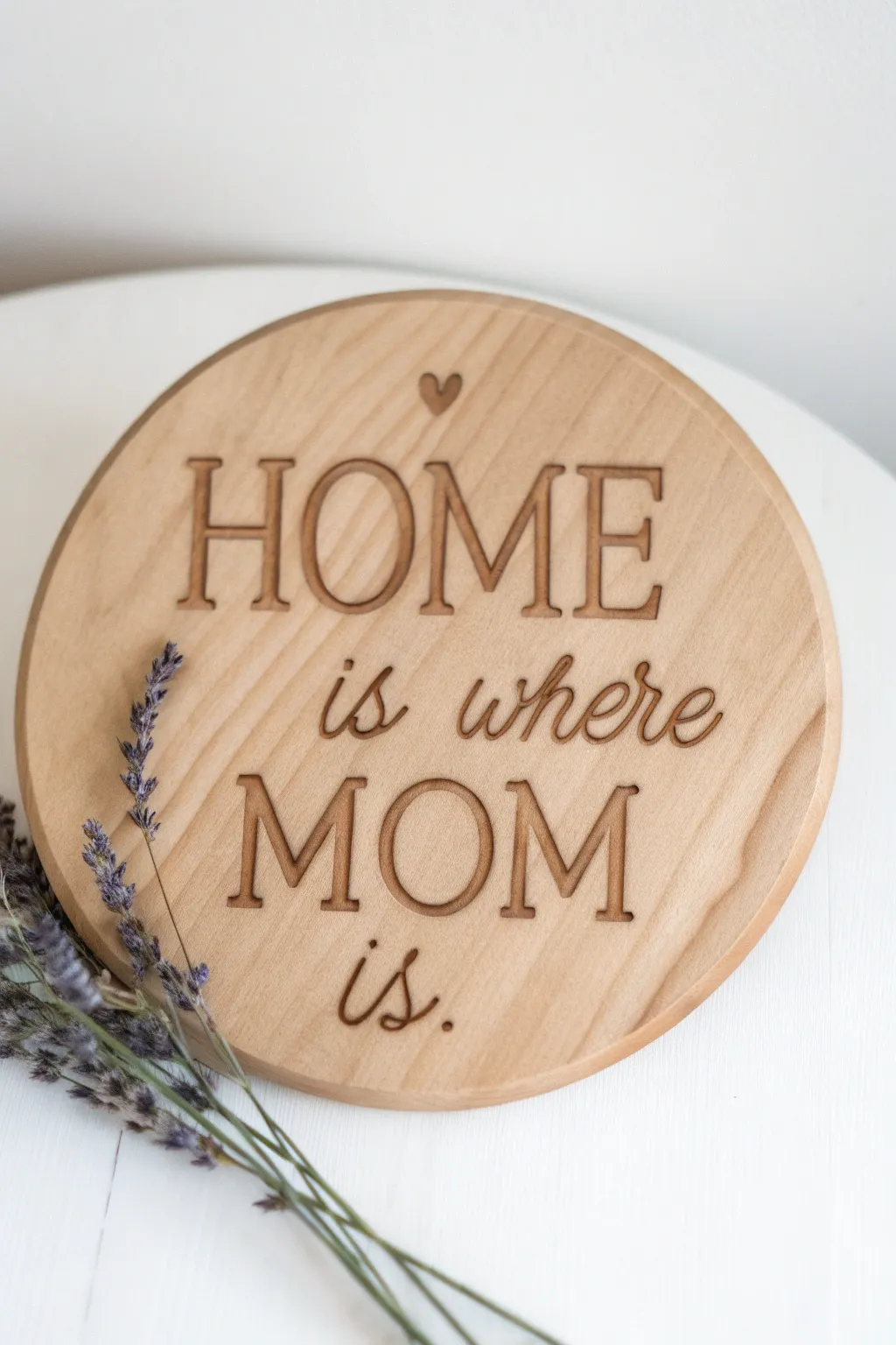 Celebrate Mom with a heartfelt message engraved in timeless elegance.