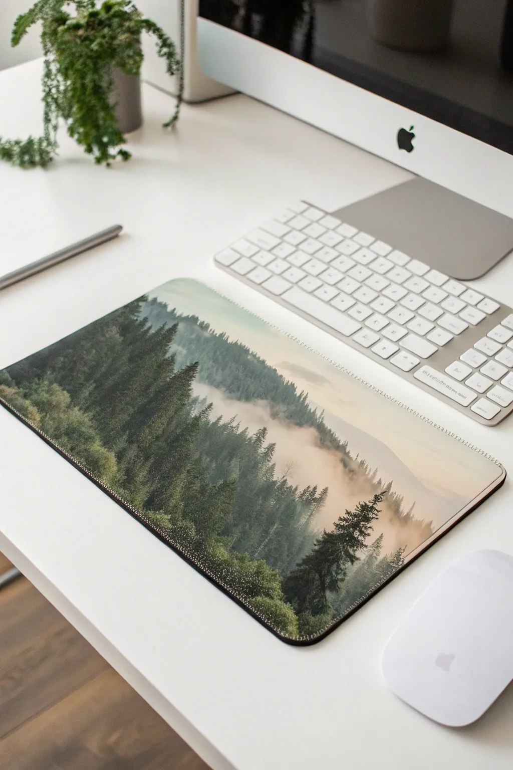 Embrace serenity with a nature-inspired mousepad that brings the calming beauty of the outdoors into your workspace.