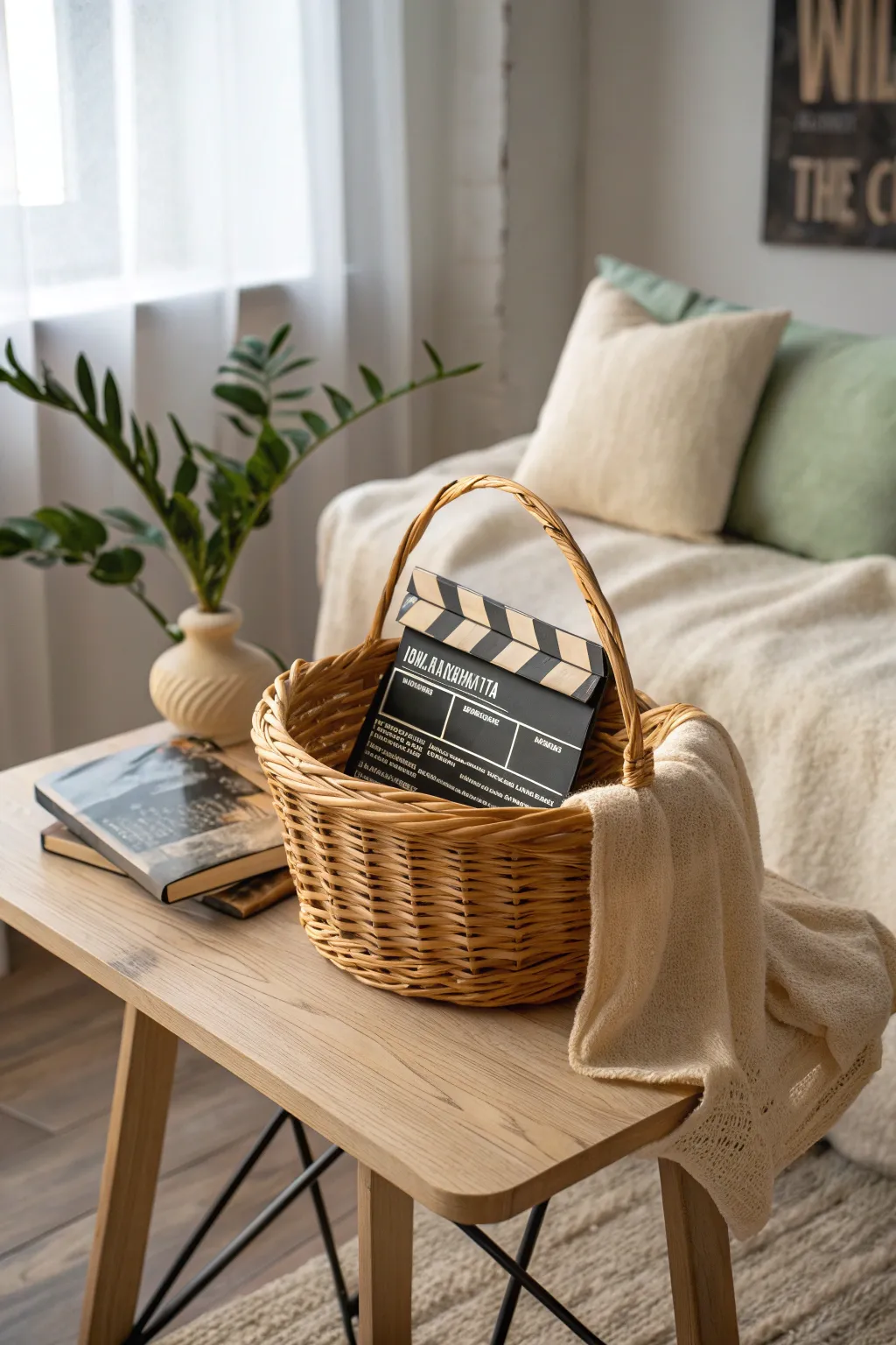 Elevate your movie night with a touch of cinematic charm. 🎬✨ #MovieNightMagic #ScandiBohoStyle