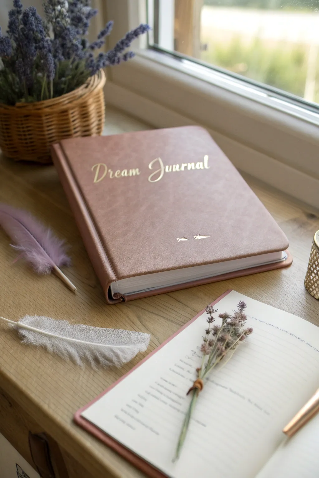 Unlock the secrets of your subconscious with a beautifully crafted dream journal.