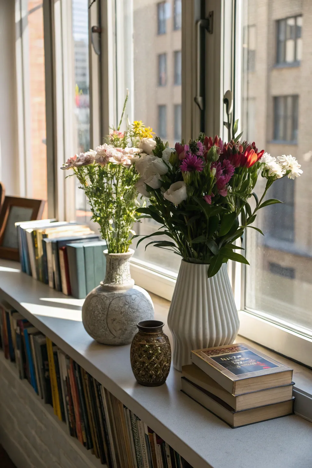 Personalize your windowsill with charming accessories.