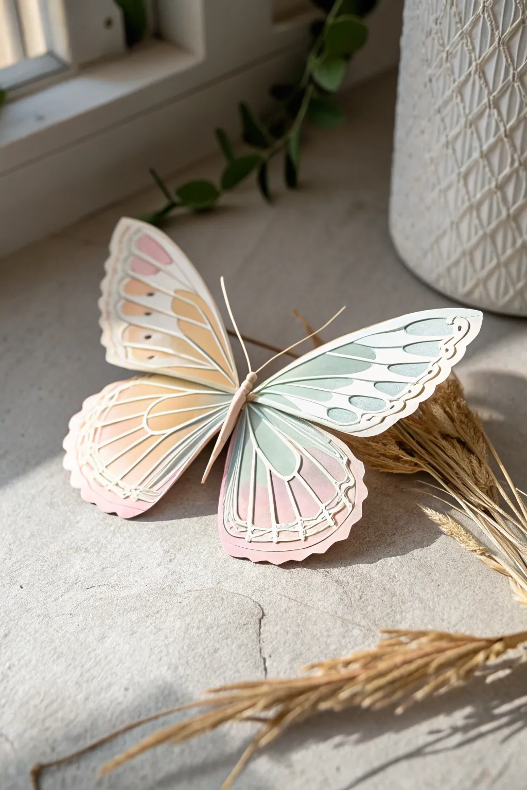 Transform your space with the enchanting beauty of layered paper butterflies, where simplicity meets elegance.