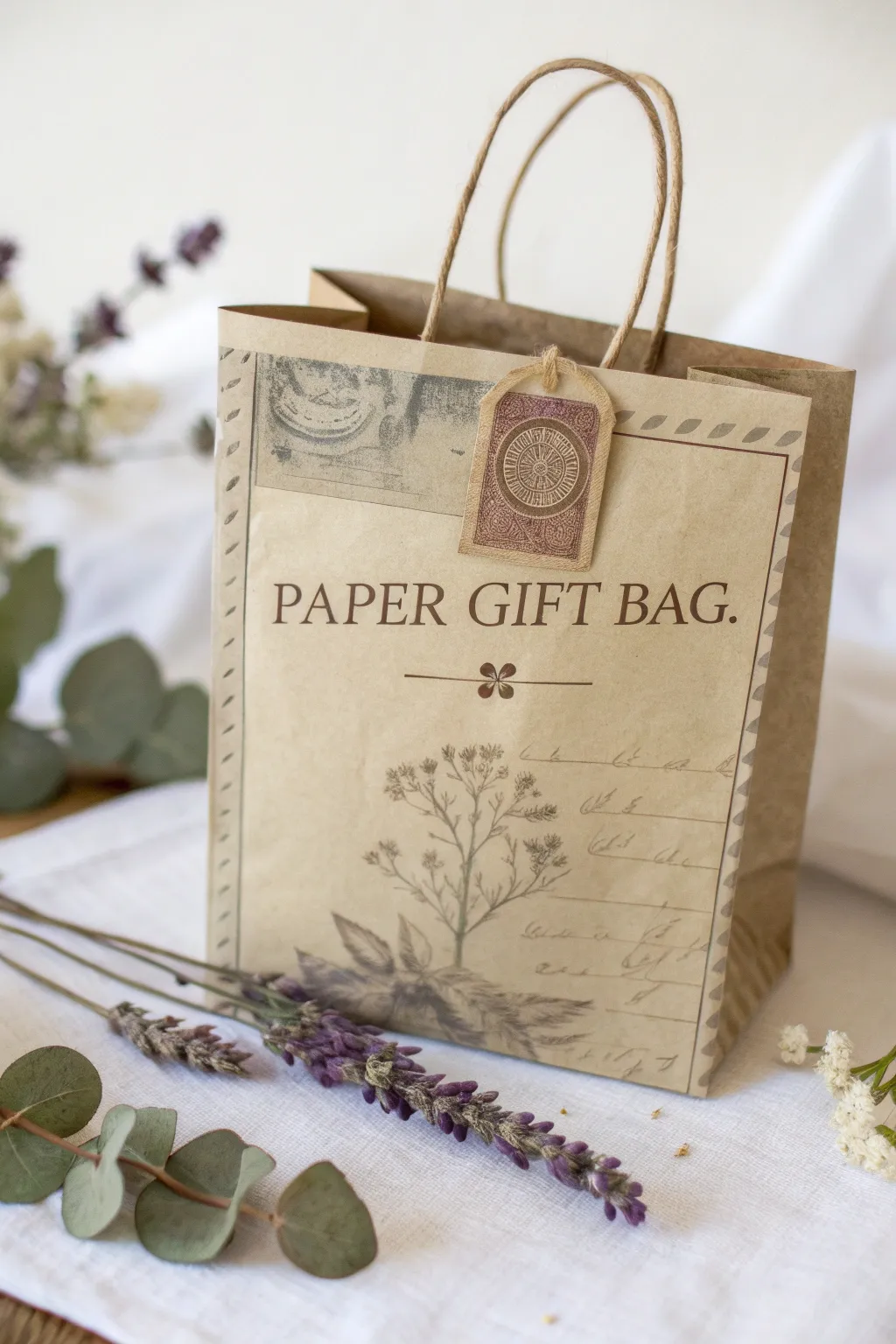 Transform your gift wrapping with the charm of vintage postcards. A touch of nostalgia for a uniquely personal presentation!