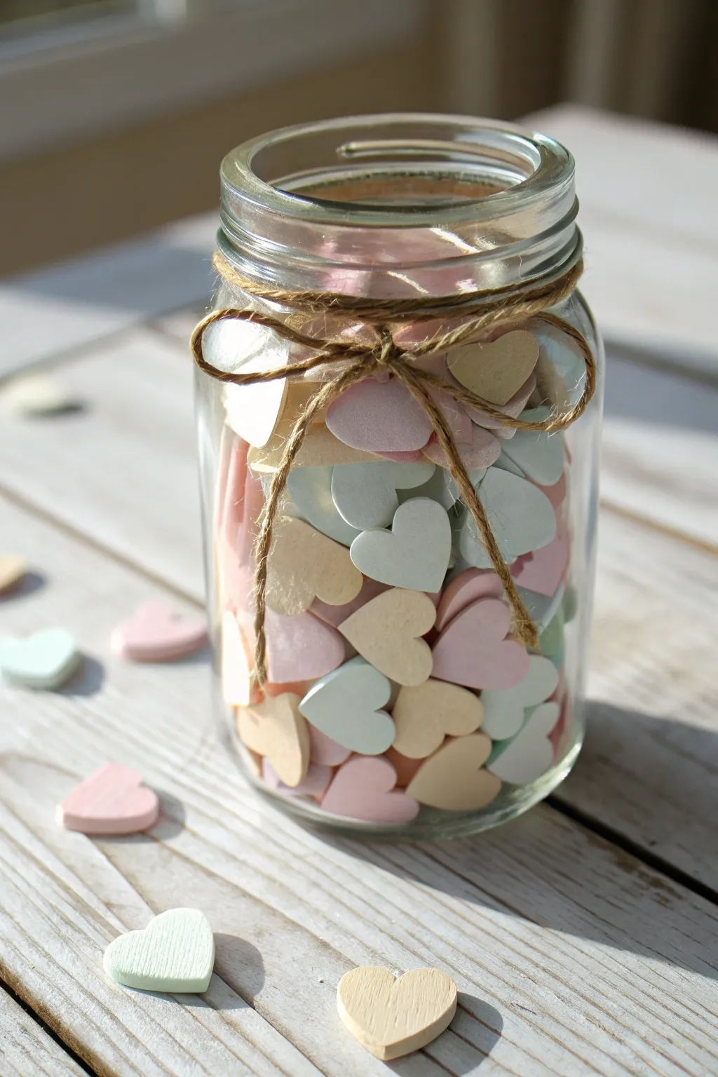 Capture the essence of love with a jar full of heartfelt notes. Perfect for a minimalist Valentine's Day gift!