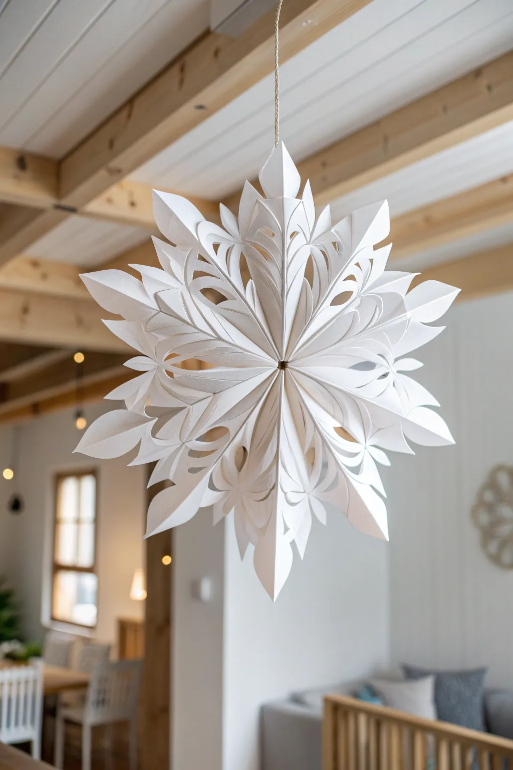 Elevate your winter decor with stunning 3D paper snowflakes—simple to create, breathtaking to behold.
