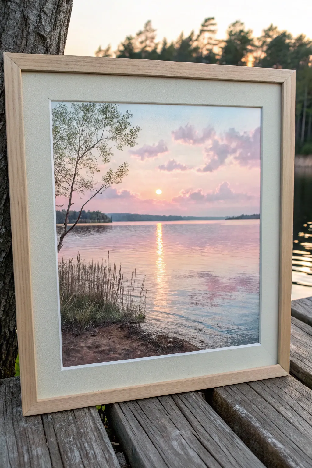 Awaken your senses with the tranquil beauty of light dancing on water.