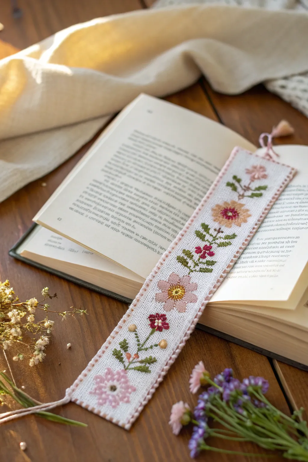 Elevate your reading experience with a handcrafted perler bead floral bookmark, where simplicity meets elegance.