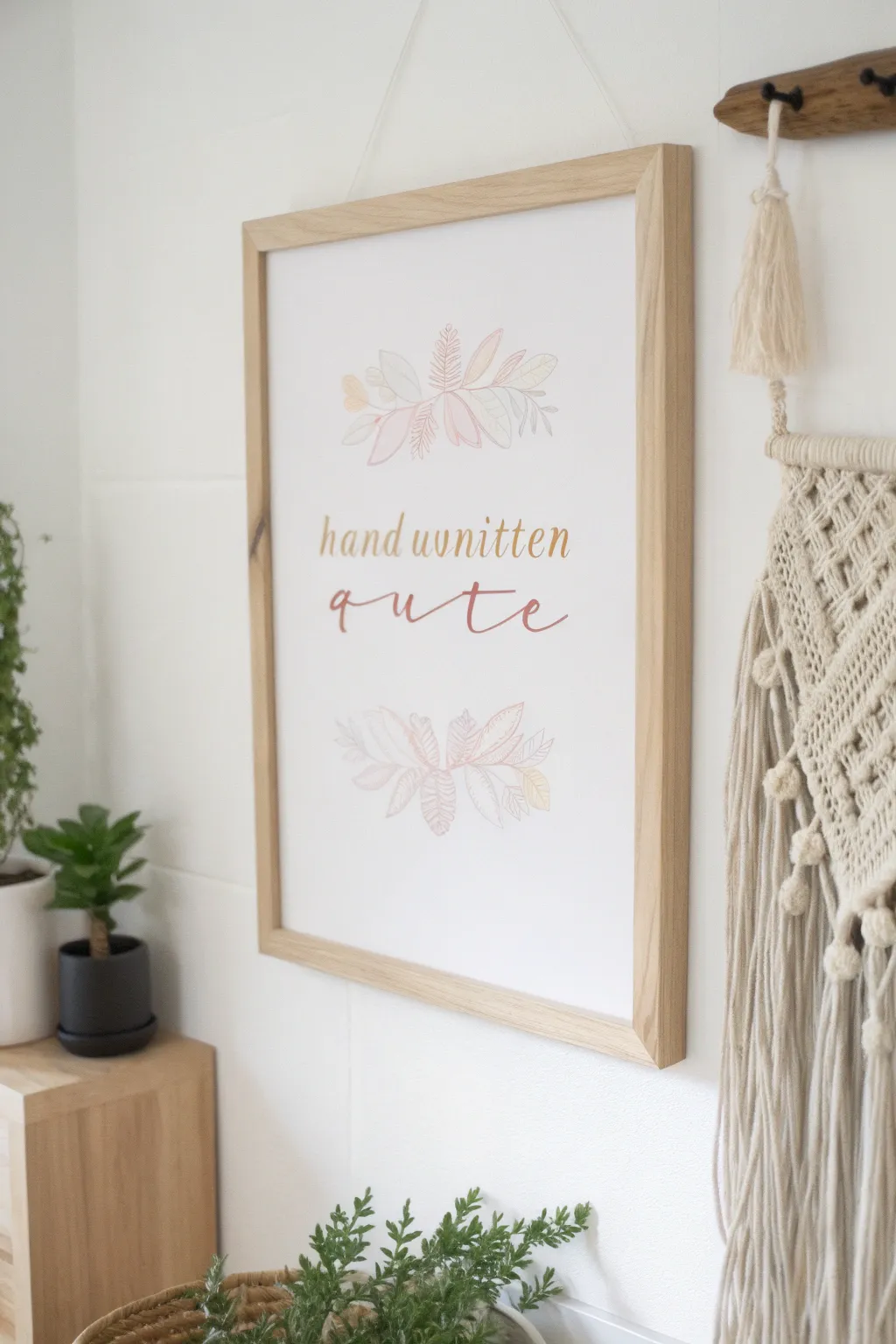 Transform your space with personalized art that speaks to the heart. Perfect for those who cherish simplicity and natural beauty.