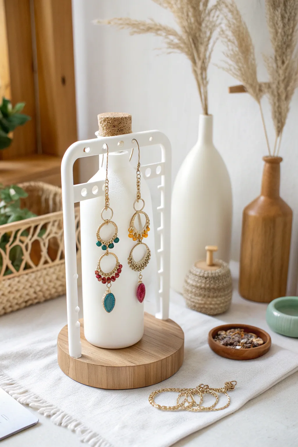 Chic and Sustainable: Upcycled Jewelry Holder for a Minimalist Touch