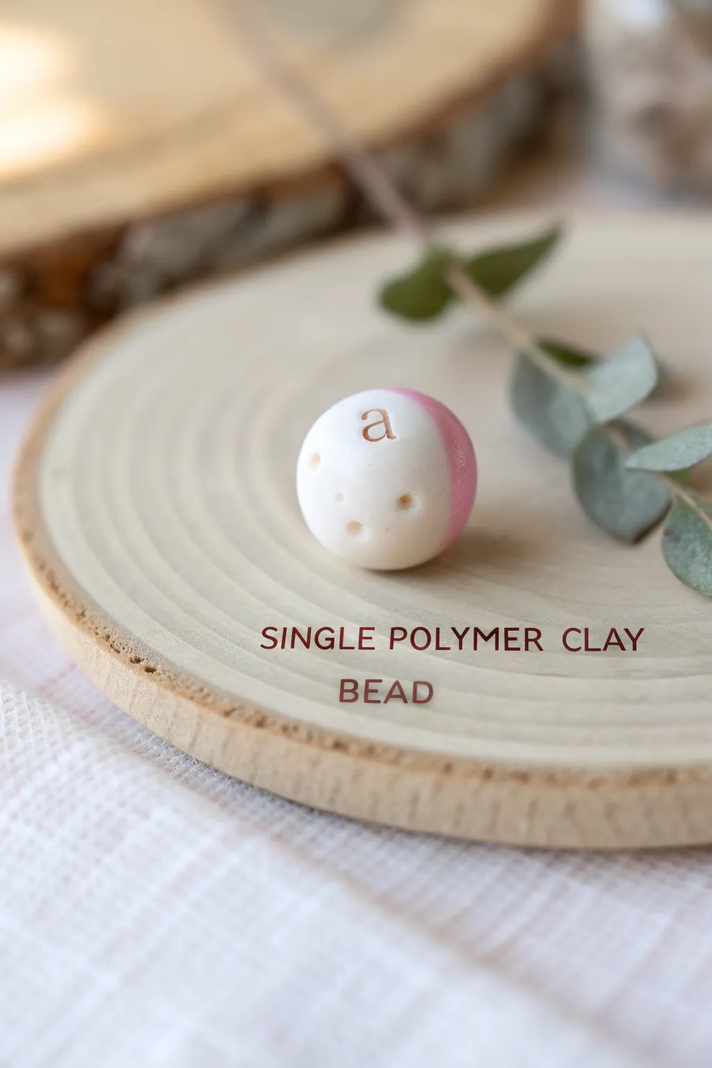 Craft your story with personalized polymer clay beads—where simplicity meets soulful design.