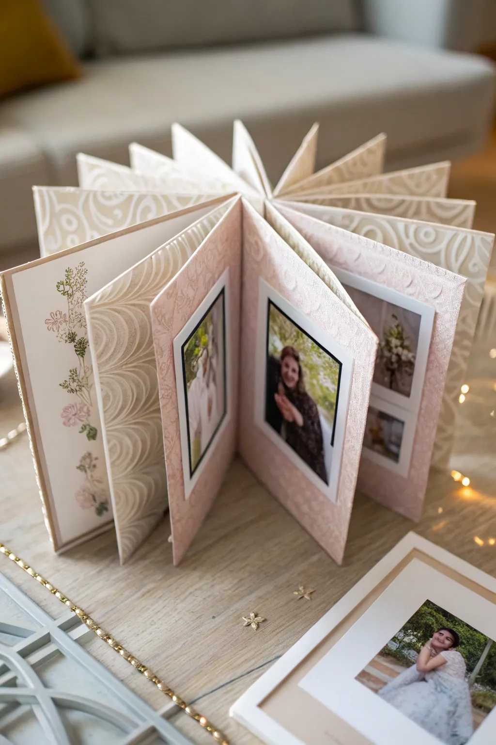 Capture cherished memories with this stunning pop-up photo album card—perfect for a heartfelt birthday surprise!