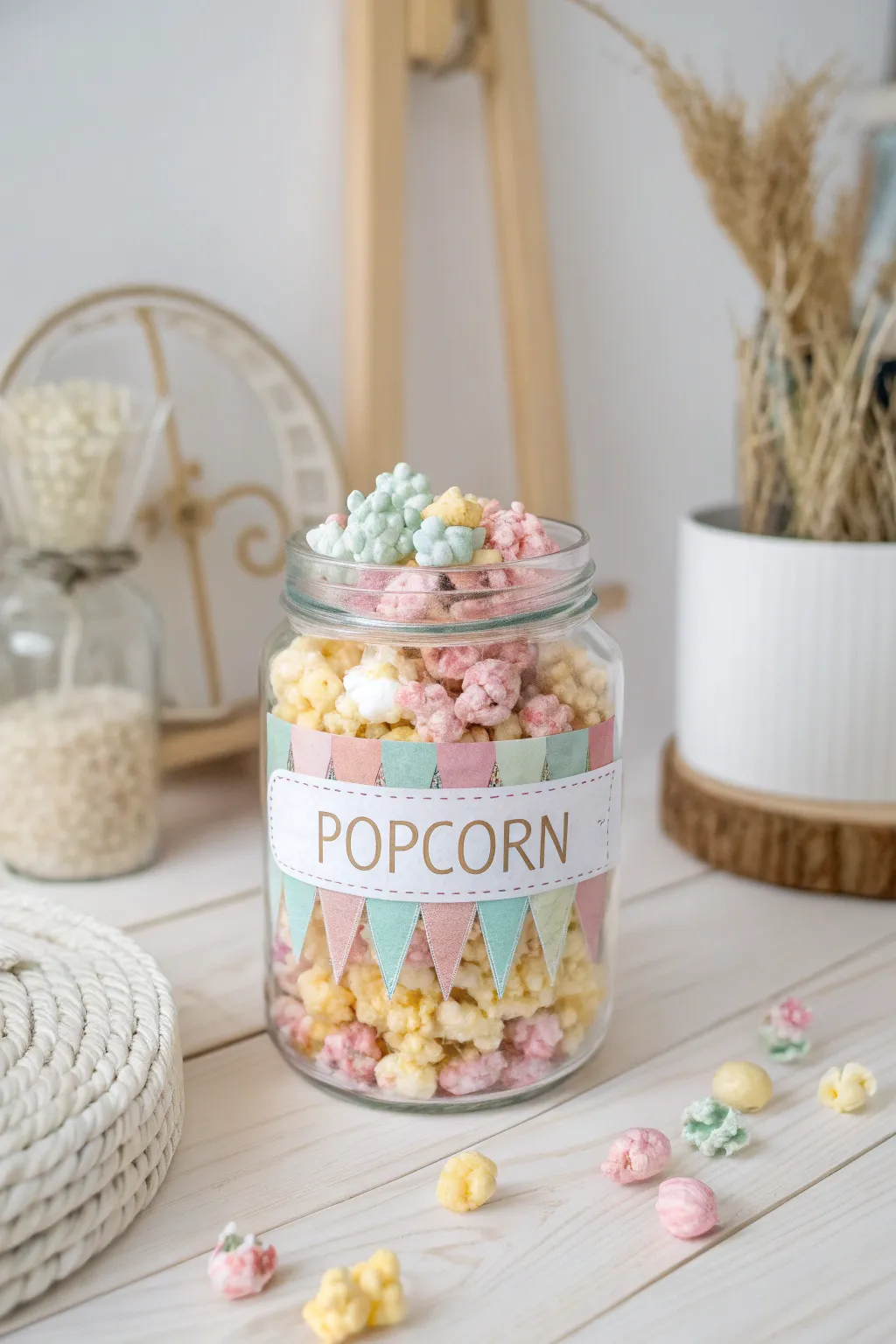 Add a pop of color to your celebration with these charming popcorn treats!