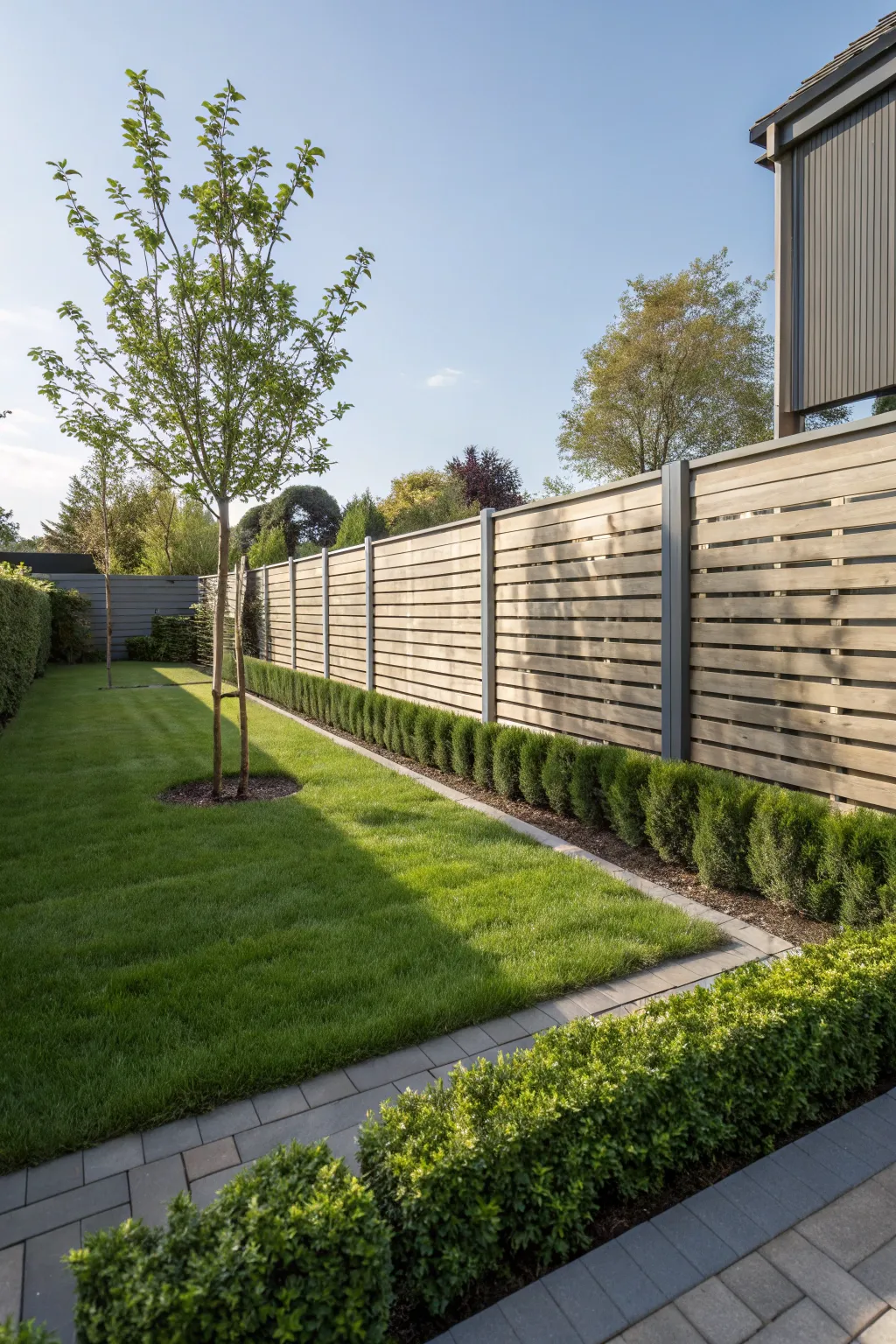 Contemporary designs offer stylish privacy solutions.