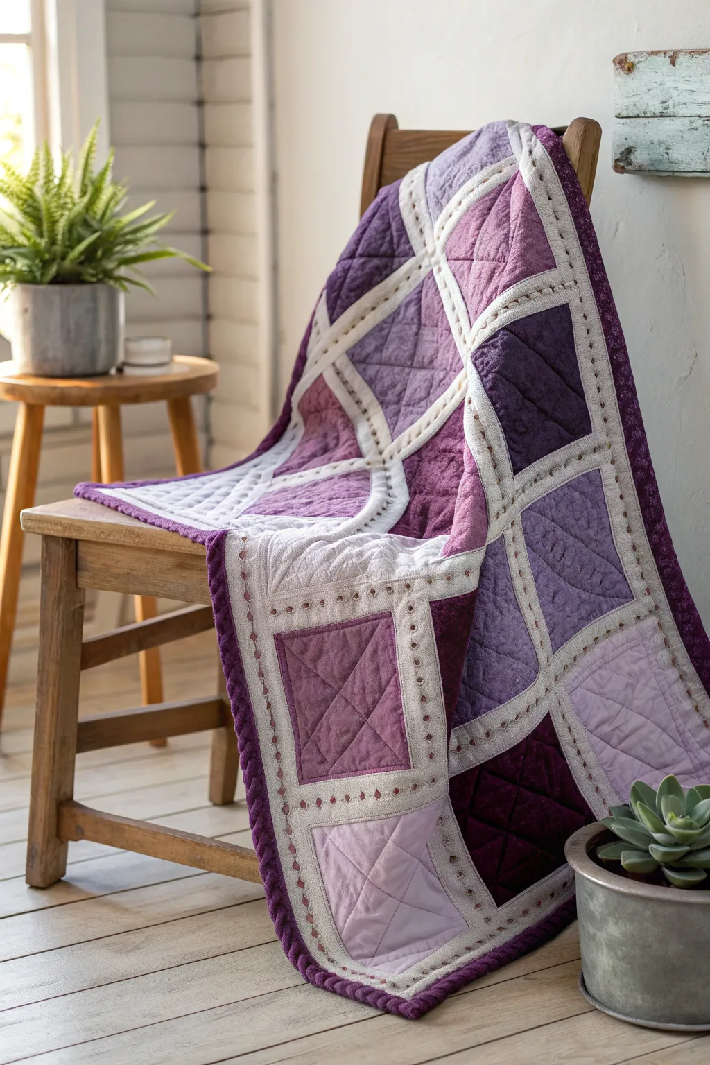 Embrace timeless elegance with a purple twist—where tradition meets contemporary charm.